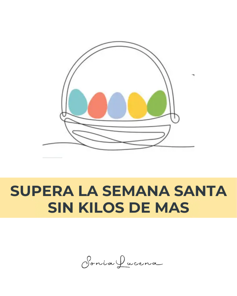 Semana Santa sin kilos de más